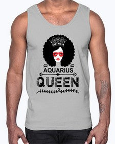 Aquarius queen 75#- aquarius- Cotton Tank