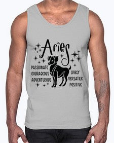 Aries 93#- aries- Cotton Tank