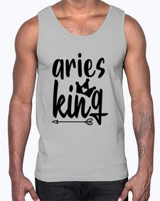 Aries king 108#- aries- Cotton Tank