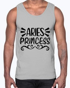 Aries princess 117#- aries- Cotton Tank