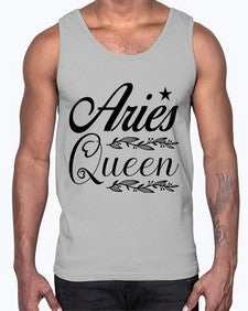 Aries queen 119#- aries- Cotton Tank