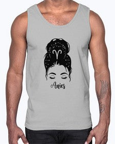 Aries woman- aries- Cotton Tank