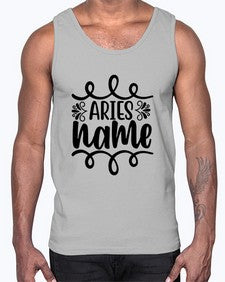 Ariesname 112#- aries- Cotton Tank