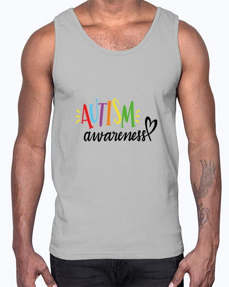 Autism awareness 5442#- autism- Cotton Tank