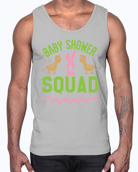 Baby Shower Squad Style 32#- baby shower- Cotton Tank