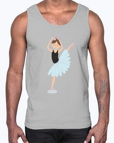 Ballerina 52#- ballet- Cotton Tank
