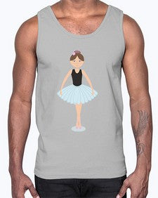 Ballerina 54#- ballet- Cotton Tank
