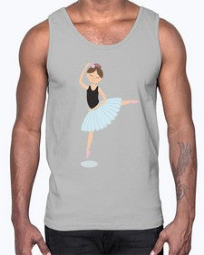 Ballerina 56#- ballet- Cotton Tank