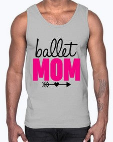Ballet mom 76#- ballet- Cotton Tank