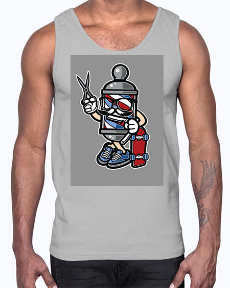 Barber Skater589#- barber- Cotton Tank