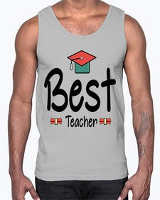 Best Teacher 22#- teacher- Cotton Tank