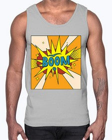 Boom 267#- art pop art- Cotton Tank