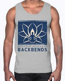 Breathe into Your Backbends 182#- yoga- Cotton Tank