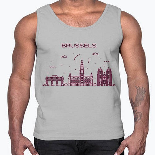 Brussels 506#- cities- Cotton Tank