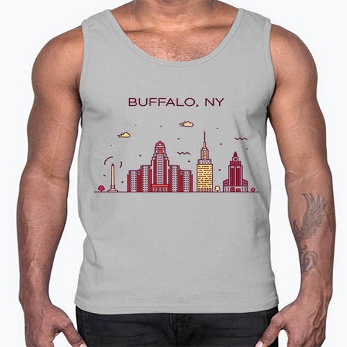 BuffaloNY 520#- cities- Cotton Tank