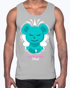 Calm Your Mind 189#- yoga- Cotton Tank
