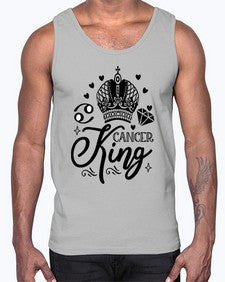 Cancer king 158#- cancer- Cotton Tank