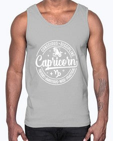 Capricorn 191#- capricorn- Cotton Tank