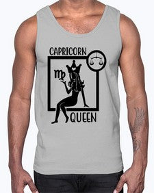 Capricorn queen 194#- capricorn- Cotton Tank