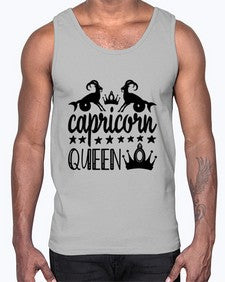 Capricorn queen 195#- capricorn- Cotton Tank