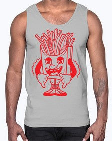 Charming friends 74#- cartoon food- Cotton Tank