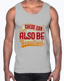 Chess can also be beautiful 65#- chess- Cotton Tank