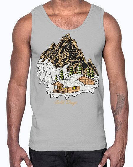 Cold Days 26#- nature- Cotton Tank
