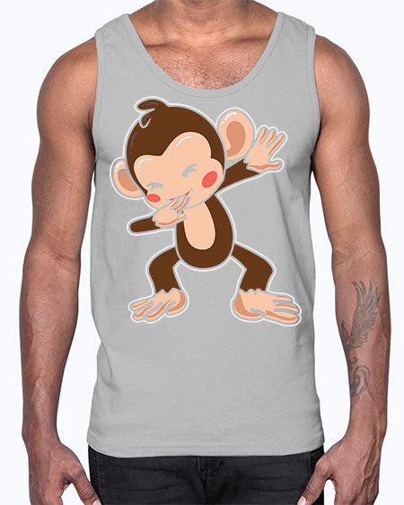 Dabbing Money 5#- monkey- Cotton Tank