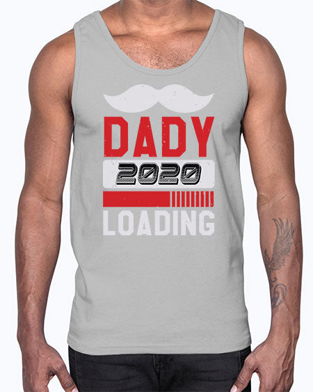 Dady Loading Style 70#- baby shower- Cotton Tank