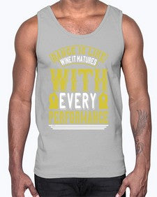 Dance is like wine it matures with every performance 9#- dance2- Cotton Tank