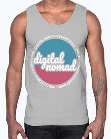 Digital Nomad is Everything 21#- internet- Cotton Tank