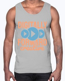 Digitally Forward Creative 17#- internet- Cotton Tank