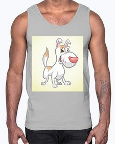 dog 114#- dogs- Cotton Tank
