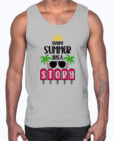 Every Summer Has A Story Style 46#- summer- Cotton Tank