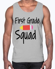 First Grade Squad 154#- first grade- Cotton Tank