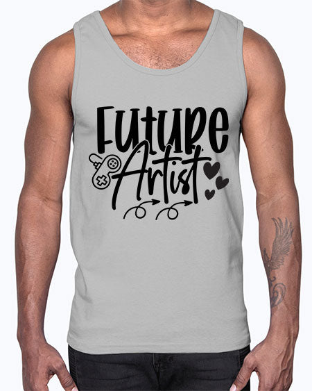 Future Artist 311#- kids- Cotton Tank