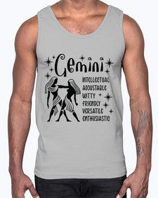 Gemini 217#- gemini- Cotton Tank