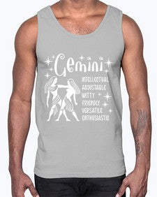 Gemini 221#- gemini- Cotton Tank