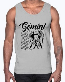 Gemini 223#- gemini- Cotton Tank
