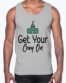 Get Your Cray On 219#- general school- Cotton Tank