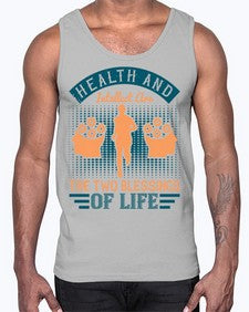 Health and intellect are the two blessings of life Style 36#- diabetes- Cotton Tank