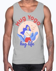 Hug Yoga Hug Life 261#- yoga- Cotton Tank