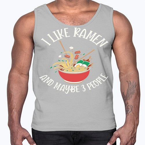 I Like Ramen Japanese Noodles 239#- anime- Cotton Tank