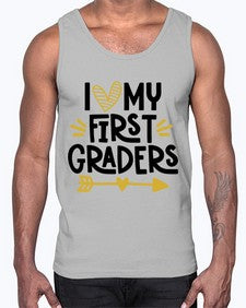 I Love My First 365#- first grade- Cotton Tank
