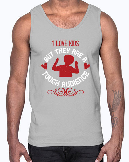 I love kids but they are a tough audience Style 101#- kids- Cotton Tank