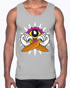 I spy you 140#- cartoon general- Cotton Tank