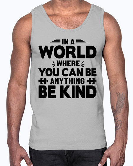 In a world Style 48#- autism- Cotton Tank