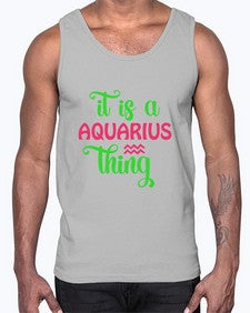 It is a aquarius thing 252#- aquarius- Cotton Tank