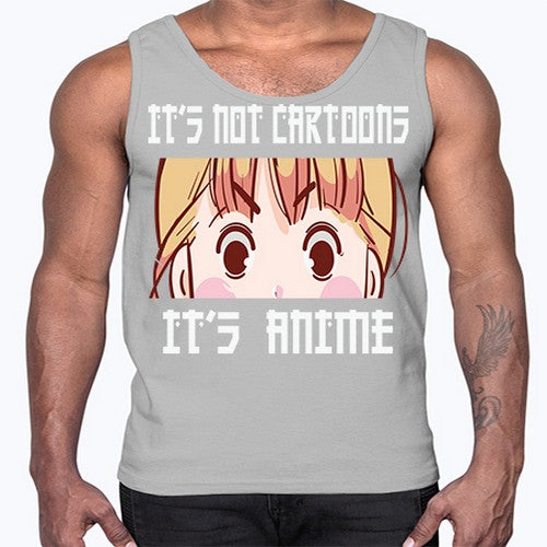 Its Not Cartoons Its Anime Anime 255#- anime- Cotton Tank