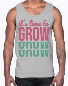 Its Time to Grow 9#- internet- Cotton Tank